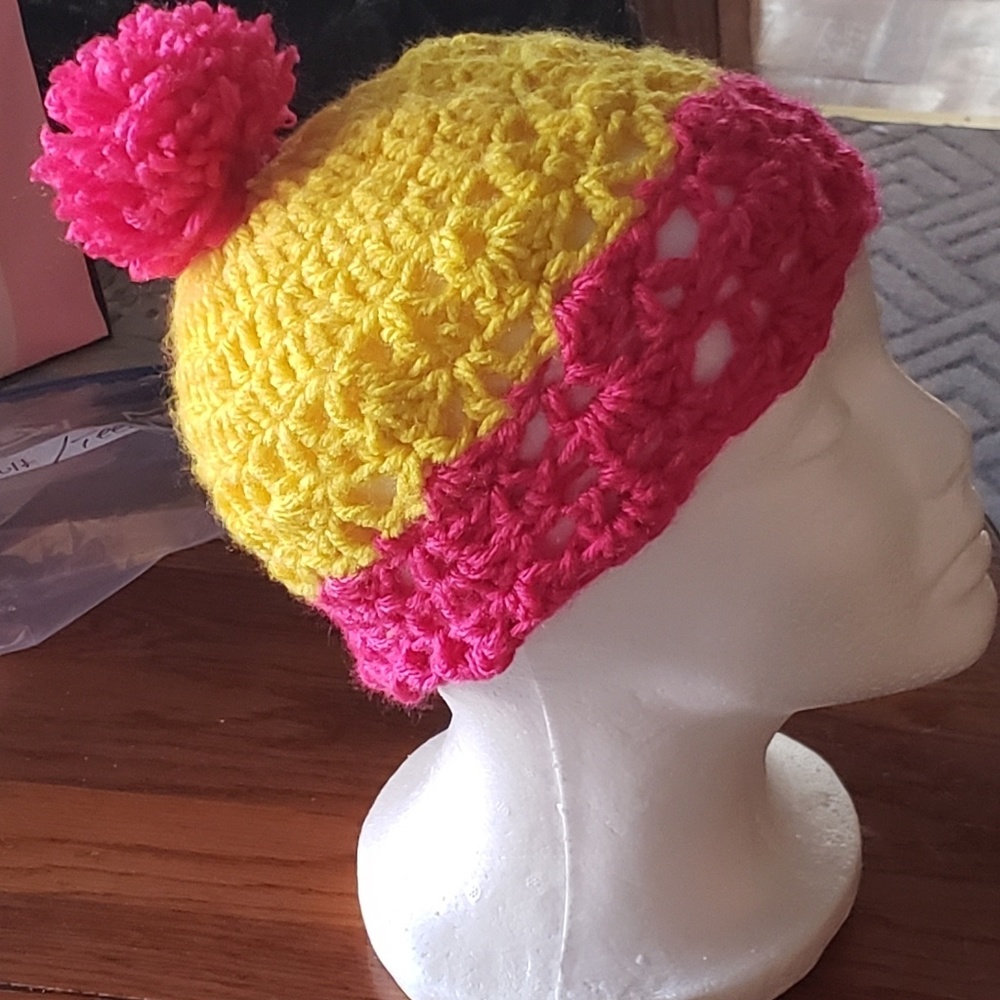 Handmade crochet hat
